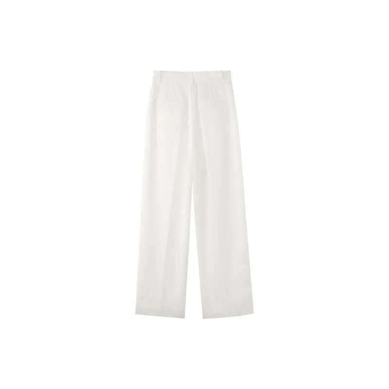 THE SEA LIFE Casual Pants Women's Cloud White-1