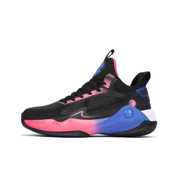 K bird Cushioned Wear Resistant Breathable Rebound Mid Top Basketball Shoes Men's