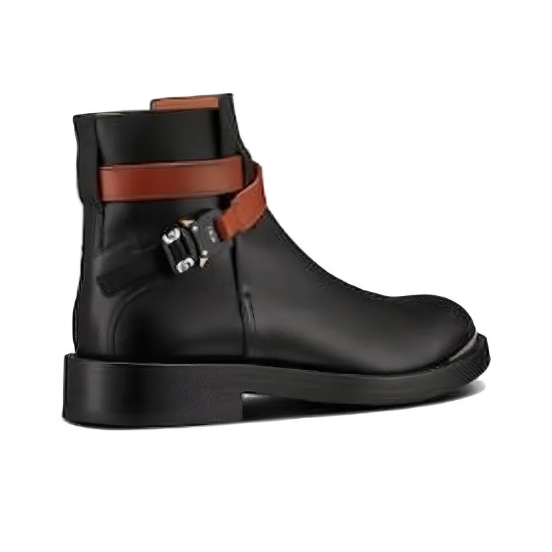 DIOR Evidence Ankle Boots Men's Black-3