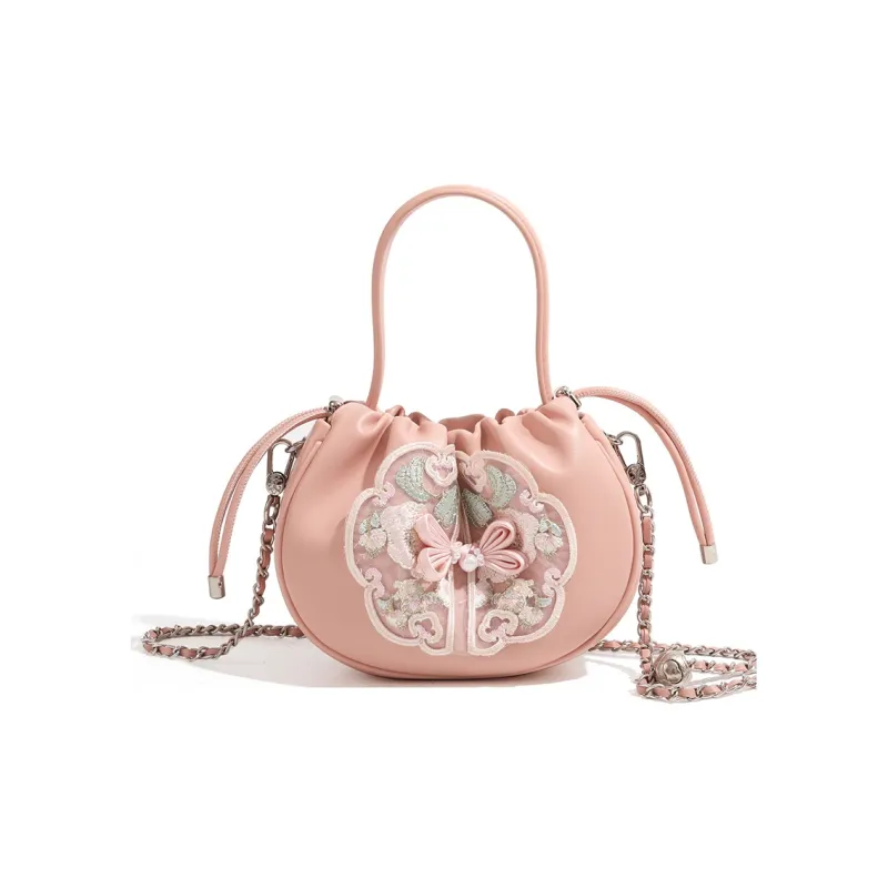 MISS GAIL PU Artificial Leather Bonded Crossbody Bag Regular Women's Pink-1