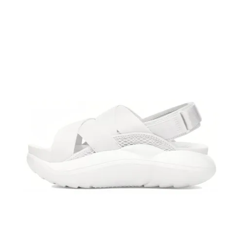 UGG LA Cloud Collection Beach Sandals Women's White