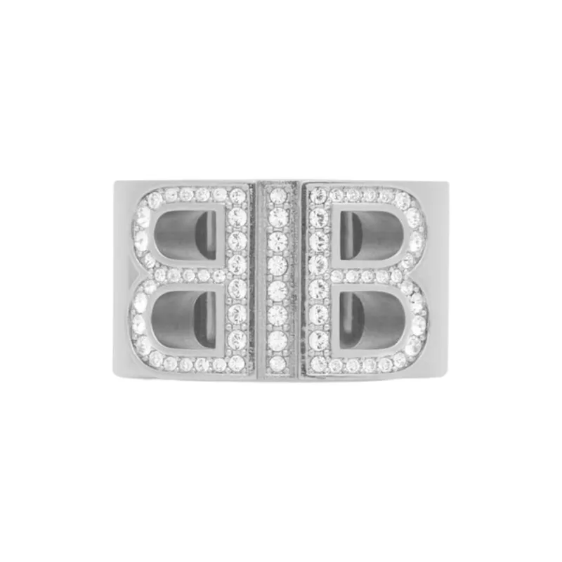 Balenciaga Brass Rings Women's Silver-1