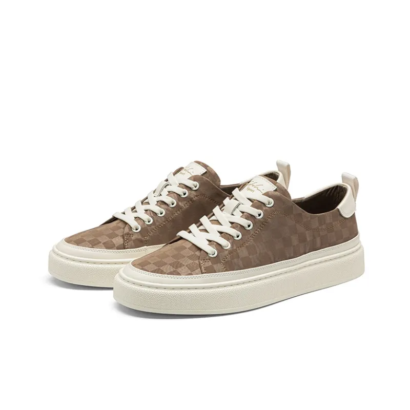 SATCHI SPORT Breathable, Abrasion Resistant, Cushioning, Height Increasing Low Top Skateboard Shoes Men's-6
