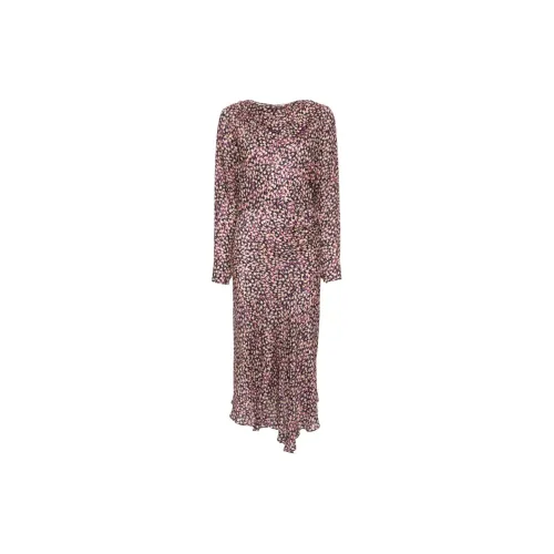 ISABEL MARANT Long-Sleeved Dresses Women's Purple