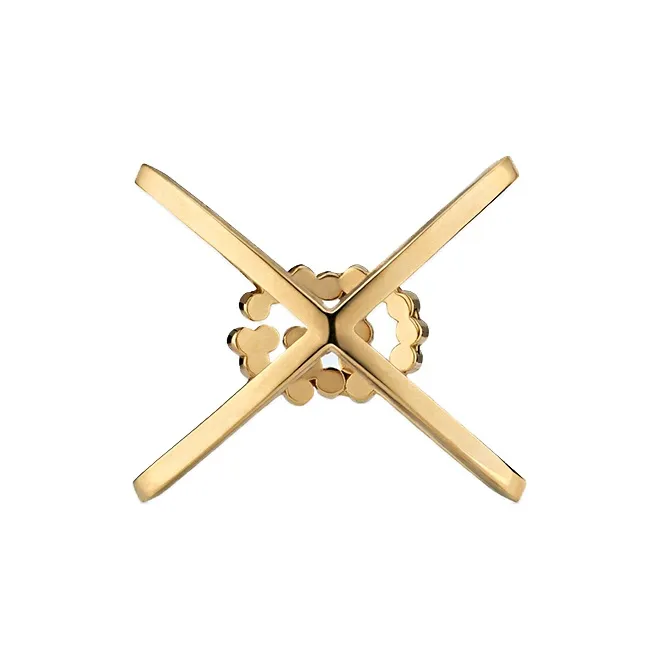 GUCCI GG Running 18K Gold Rings Women's-1