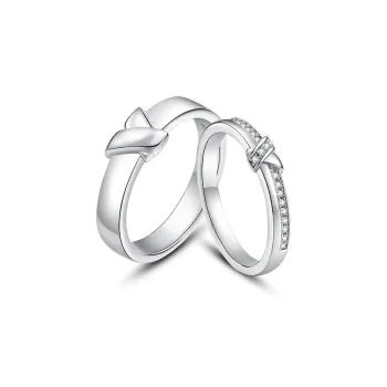 FANCI Rings Unisex First Encounter Couple Rings