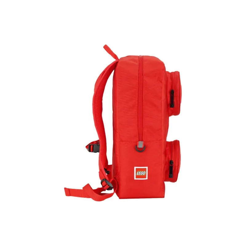 LEGO Water-Repellent Fabric Backpack Medium Size Unisex Red-3