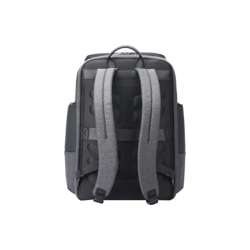 BOPAI Fabric Travel Essentials Backpack Men's Black/Gray-3