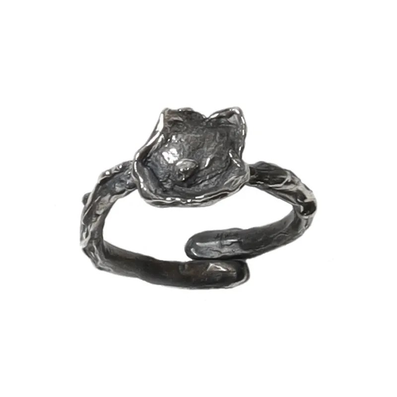 M.Wong 925 Sterling Silver Round Ring Open Ended Ring Unisex-4