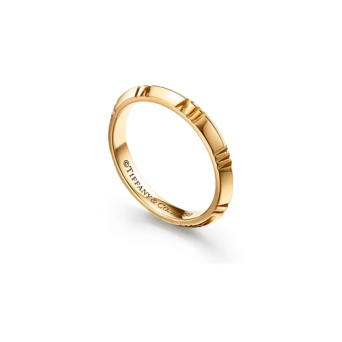 TIFFANY & CO. 2010 18kt Rose Gold Atlas Ring-1