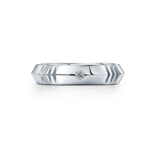 TIFFANY & CO. Atlas Series Rings Women's White