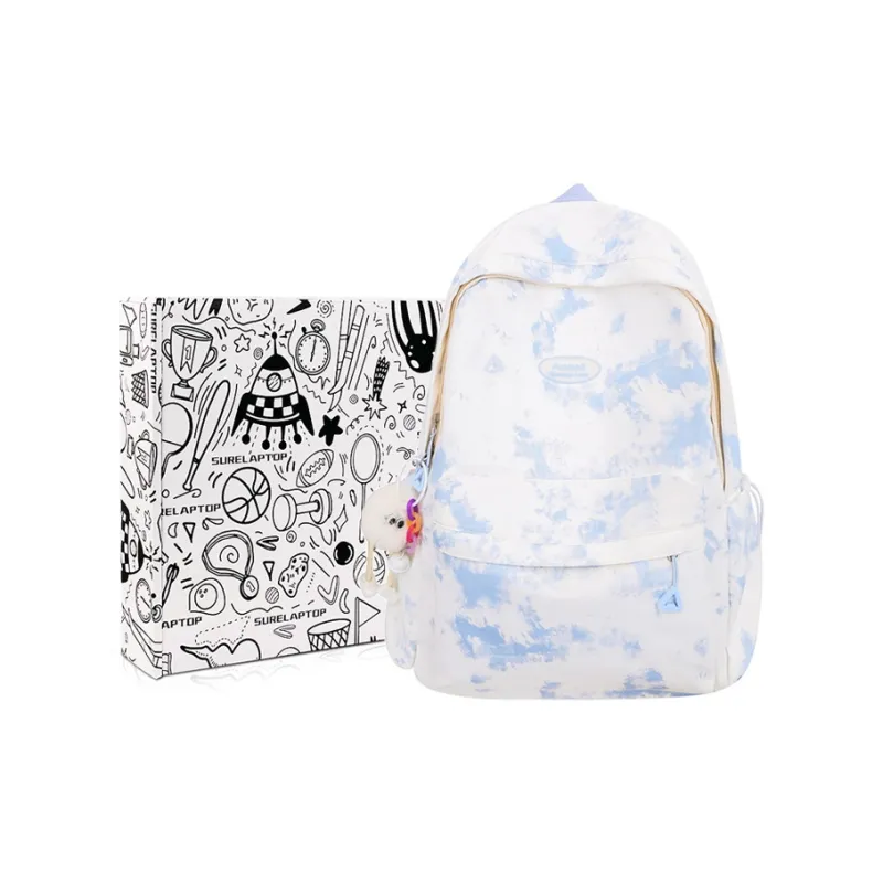 SURELAPTOP Nylon Backpack Computer Backpack Backpack Regular Unisex Multicolor-12