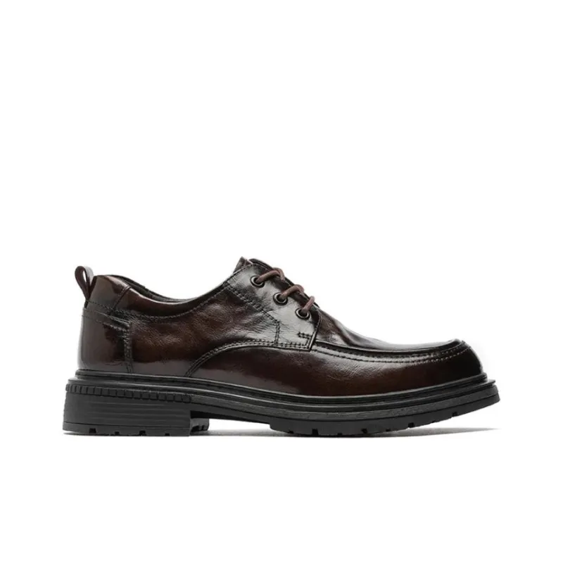 WEISHIBANGWEI Dress Shoes Men's Black-3