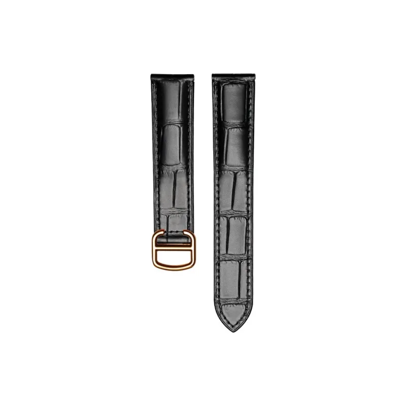 WOALMORN Cartier Compatibility Watch Band Cowhide Leather Material-2