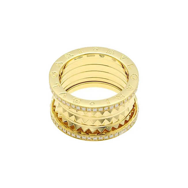 BVLGARI B.Zero1 Series Rings Unisex-3