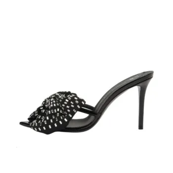Giuseppe Zanotti/GZ Slip Resistant Slide Slippers Women's Black