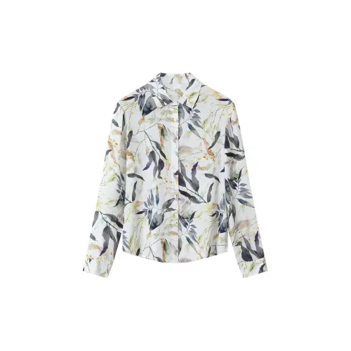 H-YXIANG Shirts Women's Fallen Leaves Fantasy