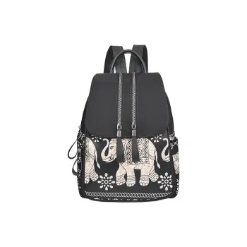 SANTA BARBARA POLO & RACQUET CLUB Fabric Backpack Regular Women's Black