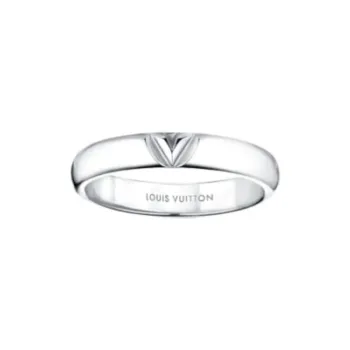 LOUIS VUITTON Lv Volt Multi Wedding Band White Gold