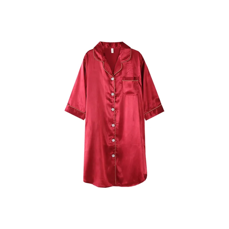 FOREVER 21 Nightgown Women's Red-1
