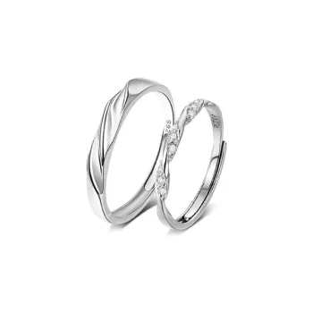 TRUE ME S925 Silver Rings Unisex