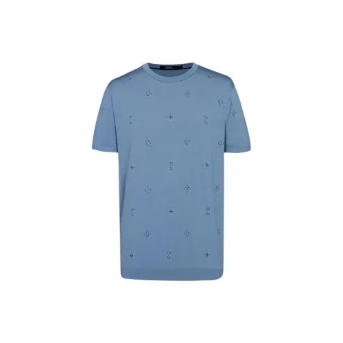 Satchi T-Shirts Men Light Gray Blue