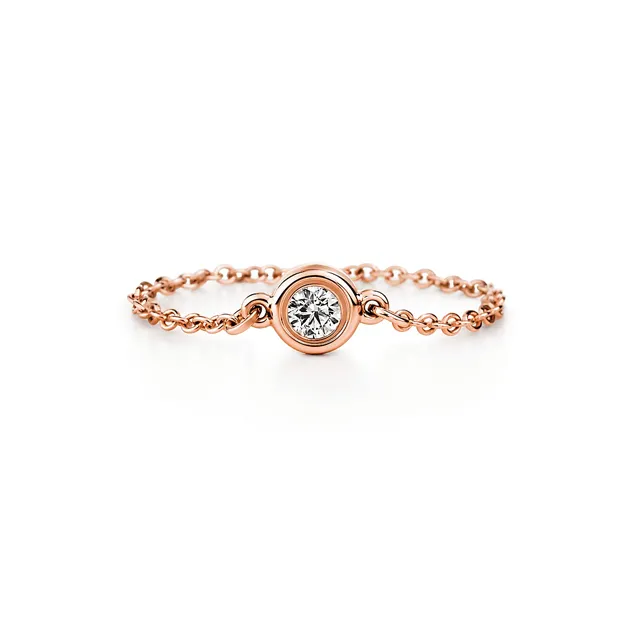 TIFFANY & CO. Elsa Peretti® Rings Women's Rose Gold-0