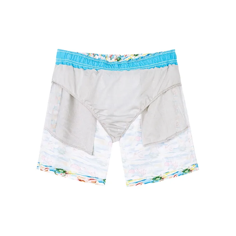 SURFCUZ Beach Shorts Men's Underwater World-2