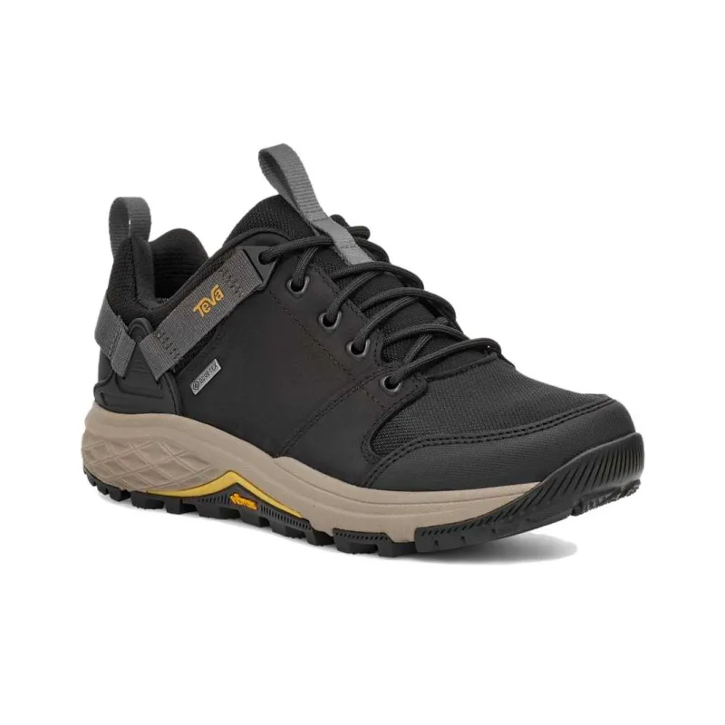 Teva Grandview Gore-Tex Hiking Slip-Resistant Breathable Low-Top Hiking Trekking Shoes Women's Black Yellow-2
