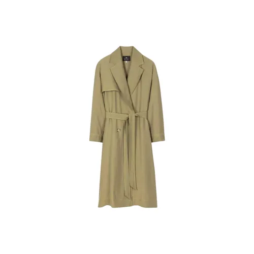 Paul Smith Trench Coats Women's Khaki