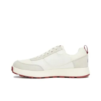 THE NORTH FACE Product Info Cushioning Slip Resistant Low Top Casual Shoes Unisex White Red