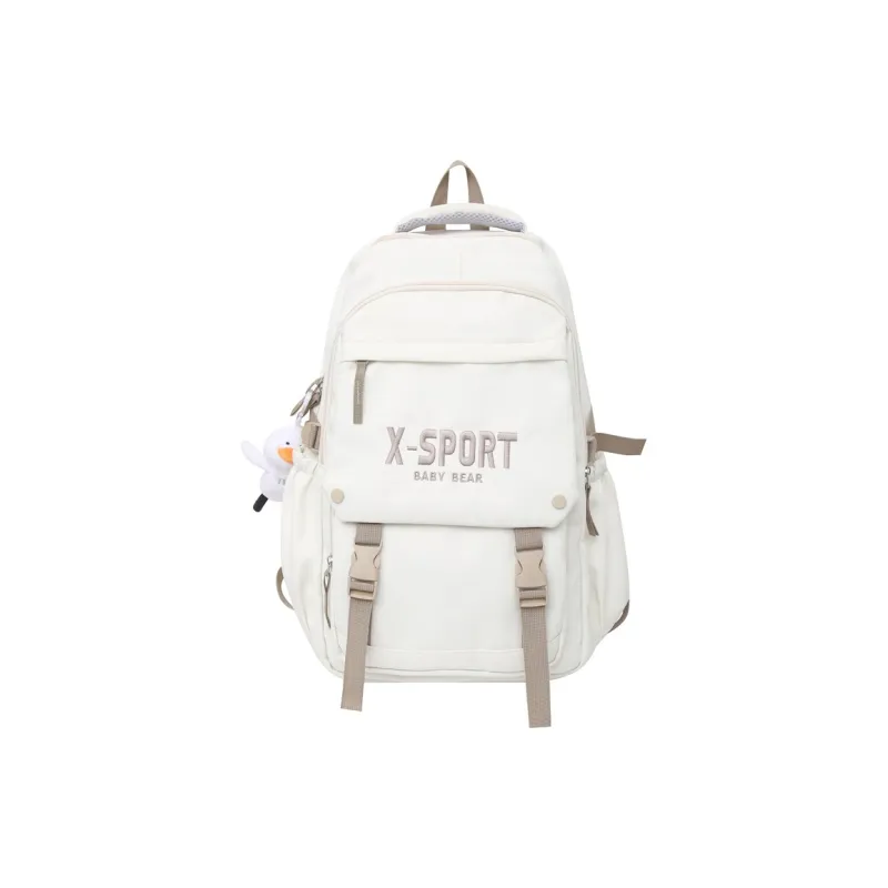 BALANG Nylon Backpack Regular Unisex Black/Khaki/Burgundy/White/Blue-8
