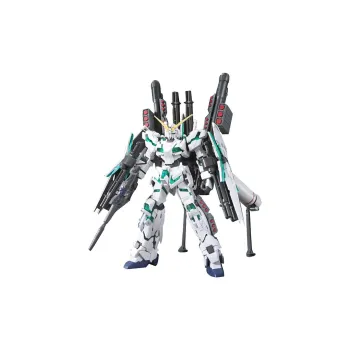 BANDAI RG Mobile Suit Gundam UC Full Armor Unicorn Gundam Model Kits 13cm