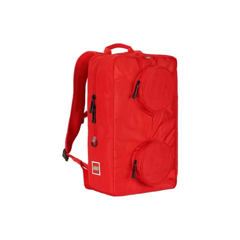 LEGO Water-Repellent Fabric Backpack Medium Size Unisex Red-1