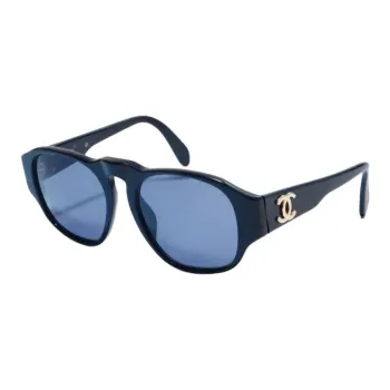 CHANEL 2000 Cc Round-frame Sunglasses