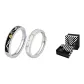 (Black+Silver) Black and White Checkerboard Box