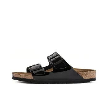 Birkenstock Arizona Birko-Flor Patent Black Women's