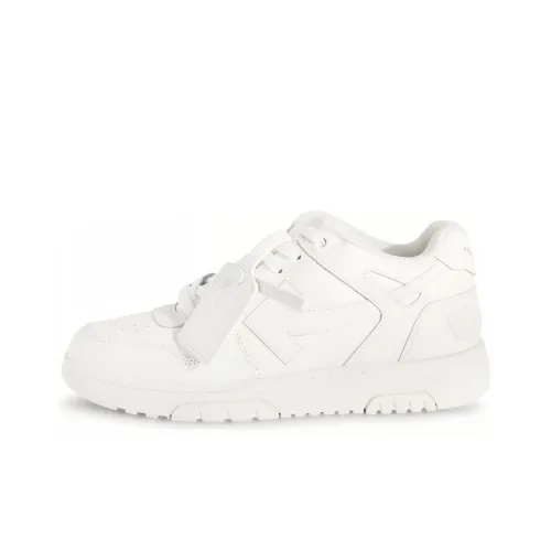 OFF-WHITE Out Of Office Leather Sneakers