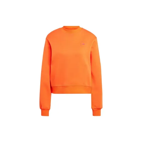 Adidas Clothing Sweatshirts Women's Orange