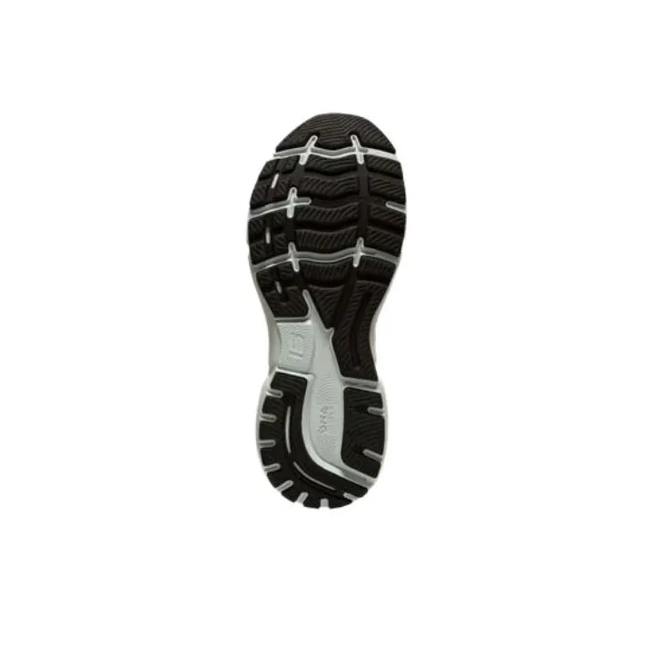 Brooks Ghost 15 Cushioning Wear-Resistant Low-Top Sports Men's Black Yellow-4