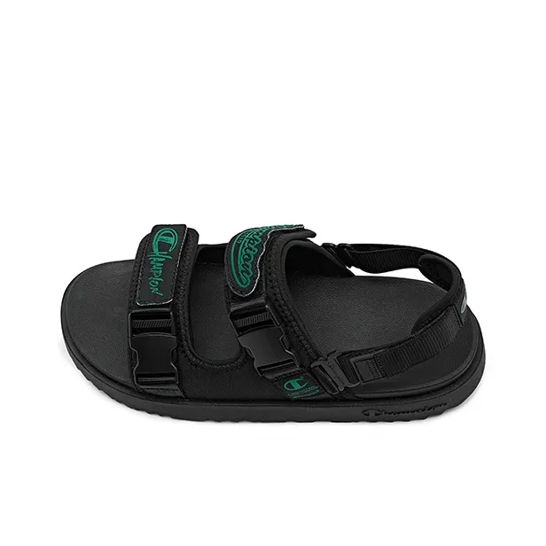 Champion Campus One Strap Sandals Men's Black-4