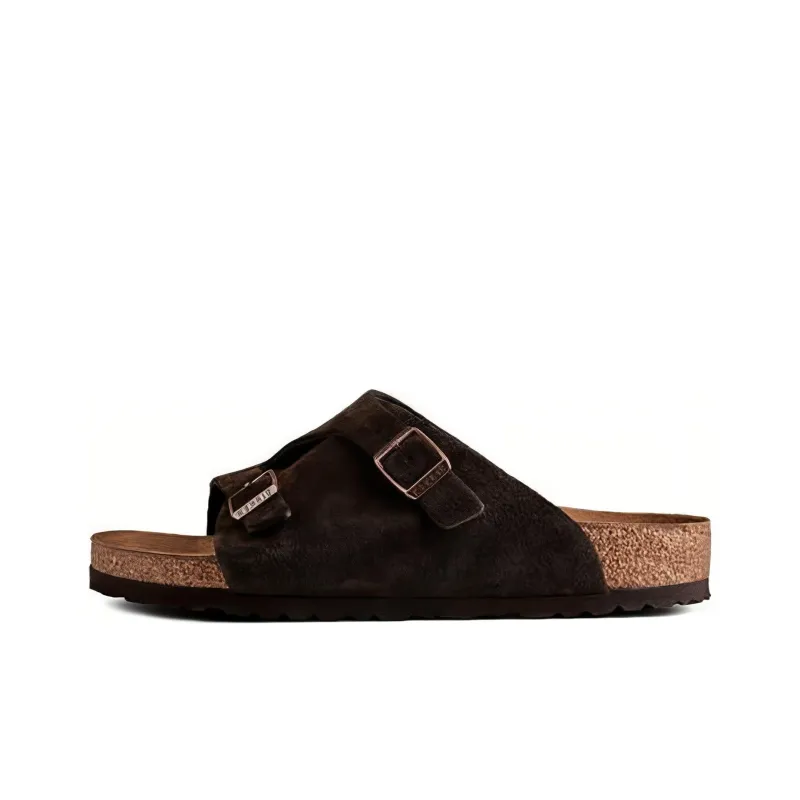 Birkenstock Slide Slippers Men's Mocha-0