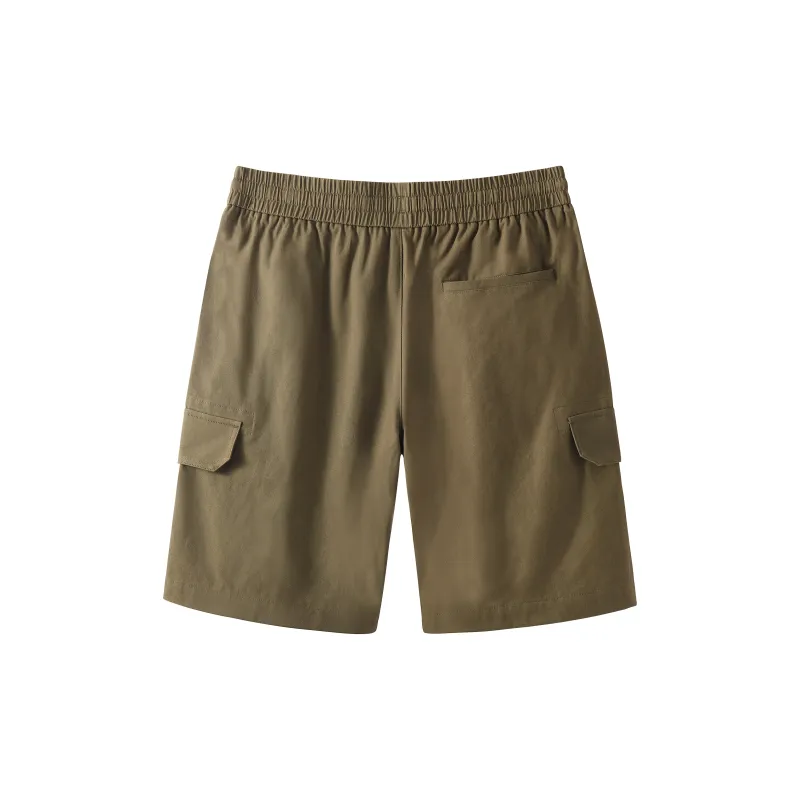 CAMEL Cargo Shorts Men-14