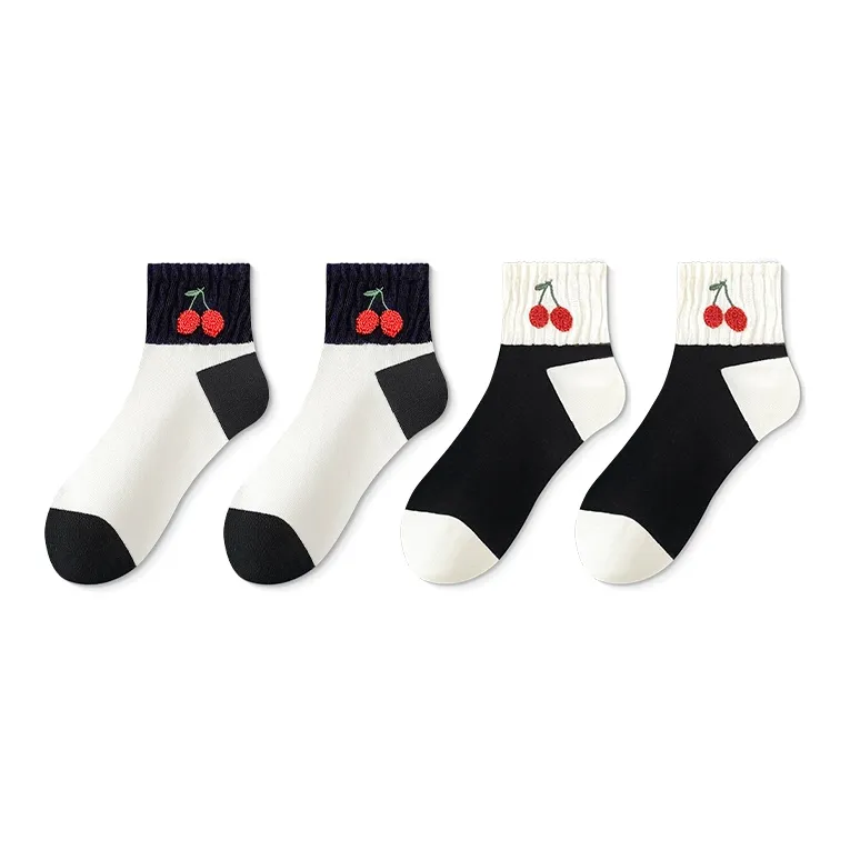 Taste The Color Ankle Socks Women's 4 Pack-5