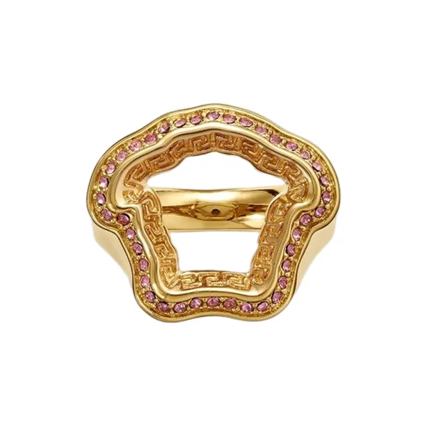 VERSACE Rings Women's Gold 11 - POIZON