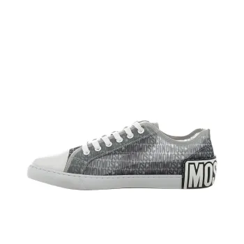 MOSCHINO Lost And Found Web Lace Up Sneakers
