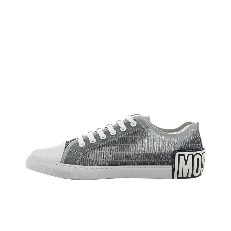 MOSCHINO Lost And Found Web Lace Up Sneakers-0