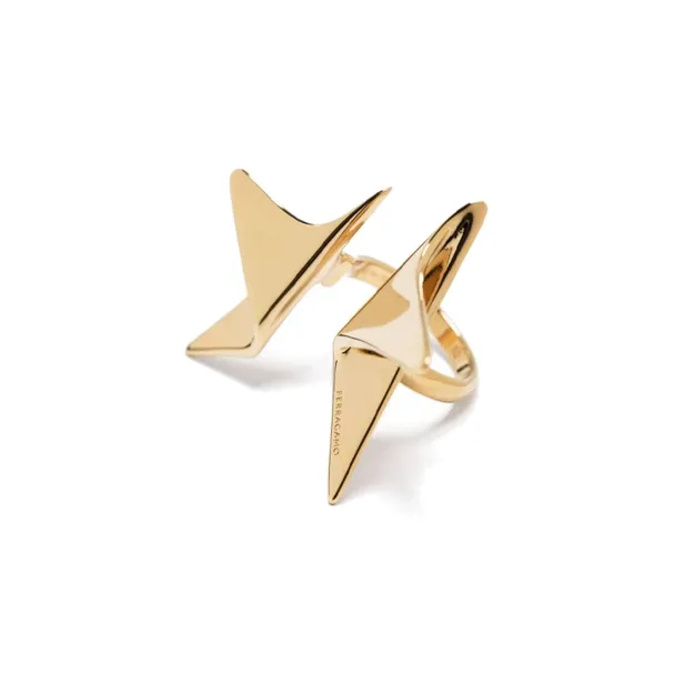 FERRAGAMO Brass Rings Women's Gold-1