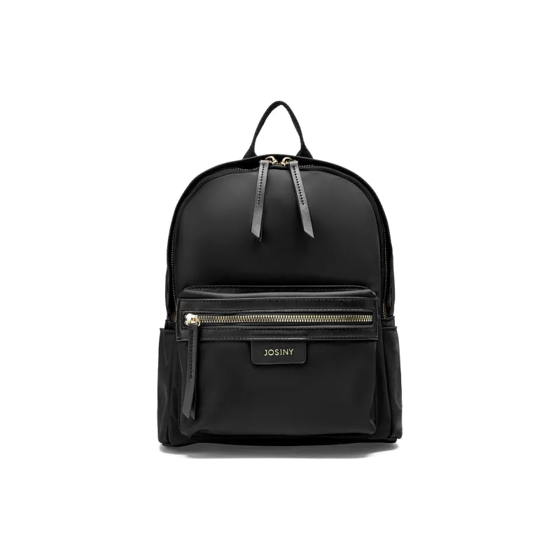 JOSINY Fabric Backpack Women's Black/Apricot-0