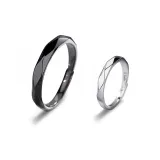 Black (Men's)+Silver (Women's)